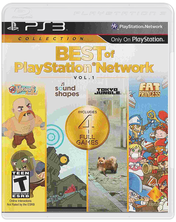Best of PlayStation Network Vol. 1 box art for Playstation 3